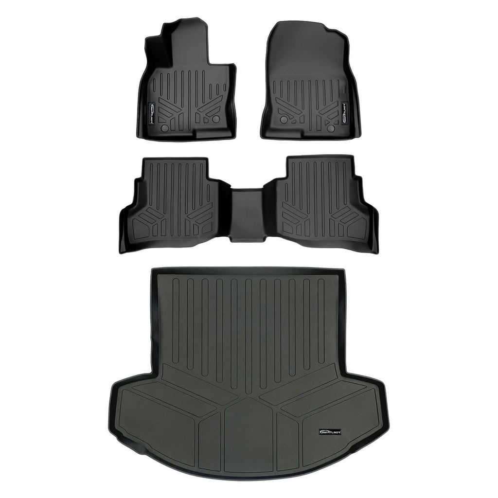 SMARTLINER Custom Fit Floor Liners For 2020-2023 Mazda CX-9 (6 Passenger With CC)