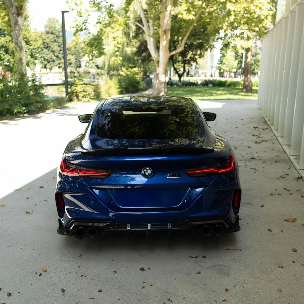 F93 M8 Gan Coupe SQ Style Dry Carbon Diffuser