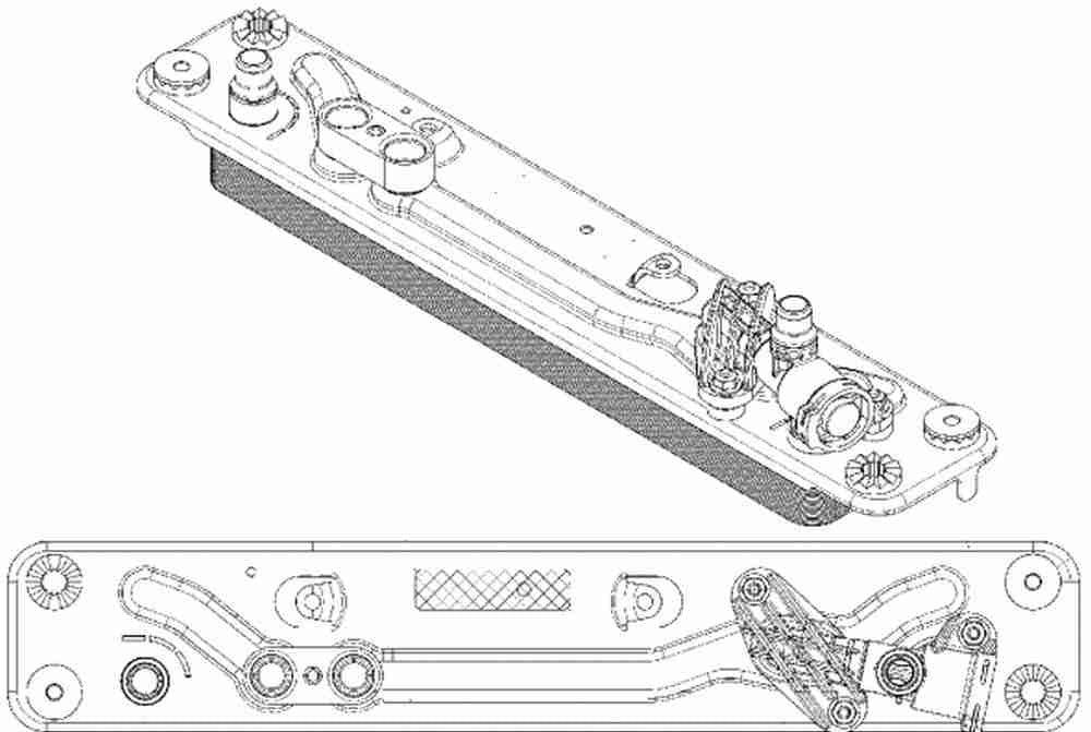 BMW X5 Transmission Oil Cooler OEM 17217553389
