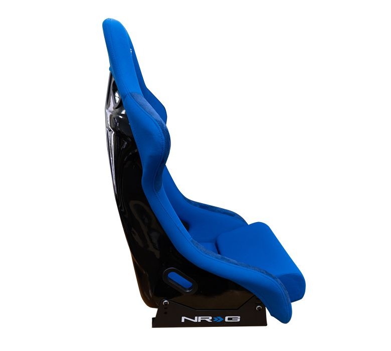 NRG Innovations FRP Bucket Seat Blue Cloth (Large) - Universal