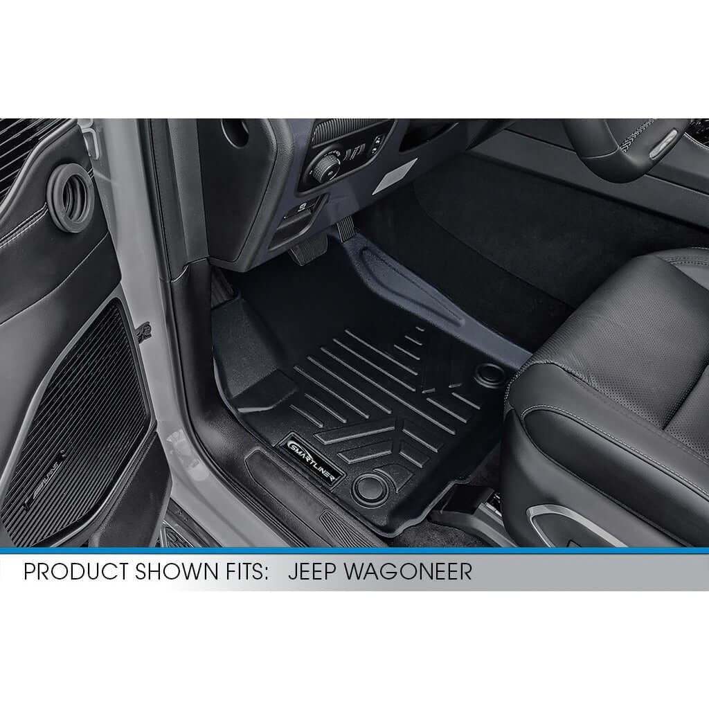 SMARTLINER Floor Liners for 2022-2025 Jeep Wagoneer (7 Passenger Model)