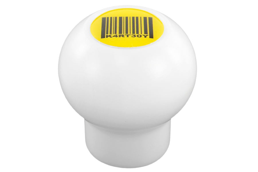 Kartboy Delrin Shift Knob White 6MT - Subaru Models (inc. 2015-2021 WRX / STI / 2013-2020 BRZ / 2004-2014 Impreza)