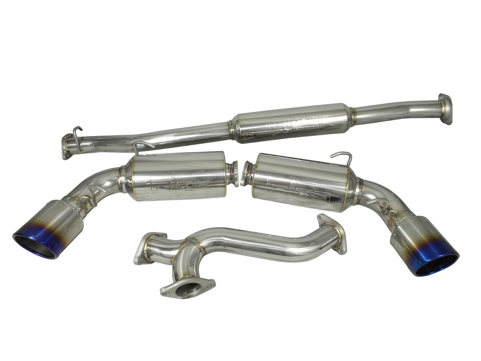 Injen SS Dual Exhaust - 2013-2022 Scion FR-S / Subaru BRZ / Toyota GR86
