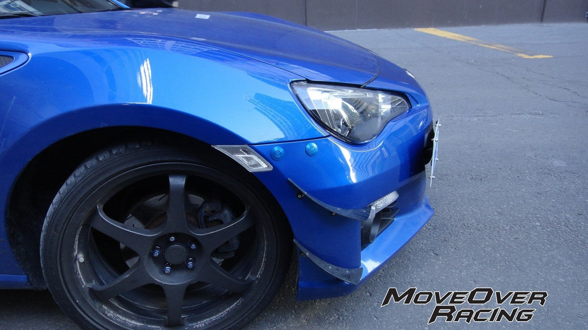 Move Over Racing Bumper Quick Release Kit Black - 2013-2016 Scion FR-S / 2013-2020 Subaru BRZ / 2017-2019 Toyota 86