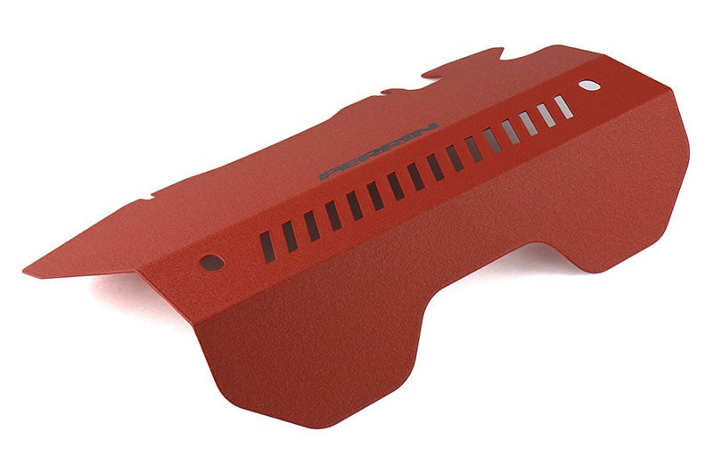 PERRIN Pulley Cover (Red) - 2015-2021 Subaru WRX