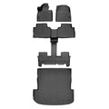 SMARTLINER Floor Liners for 2020-2025 Hyundai Palisade (2nd Row Bucket) with in between Coverage