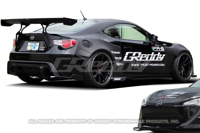 GReddy X Rocket Bunny Rear Over-Fender & Rear Bumper Trim (2 pcs) - 2013-2021 Scion FR-S / Subaru BRZ / Toyota 86