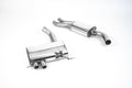 Milltek E82/E88 135i N54/N55 Secondary Cat-back Exhaust System w/ Ceramic Black GT80 Trims