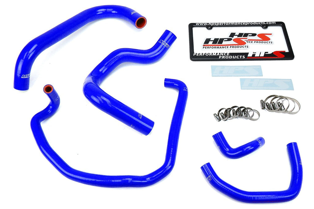 HPS Blue Reinforced Silicone Radiator + Heater Hose Kit Toyota 95-04 Tacoma 2.4L & 2.7L 4Cyl