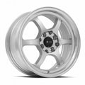 VORS LT61 15" 4x108 Silver Machined Face