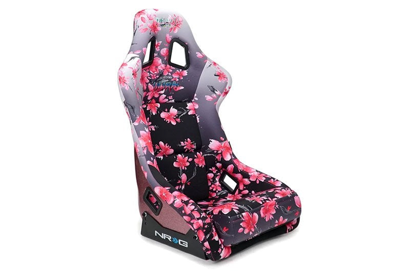 NRG Innovations FRP Sakura Japanese Blossom Edition Bucket Seat (Large) - Universal
