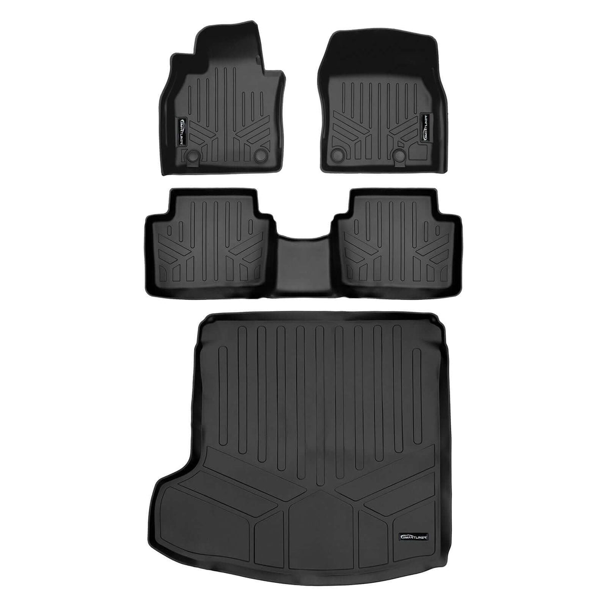 SMARTLINER Custom Fit Floor Liners For 2019-2026 Mazda 3 FWD (Sedan)