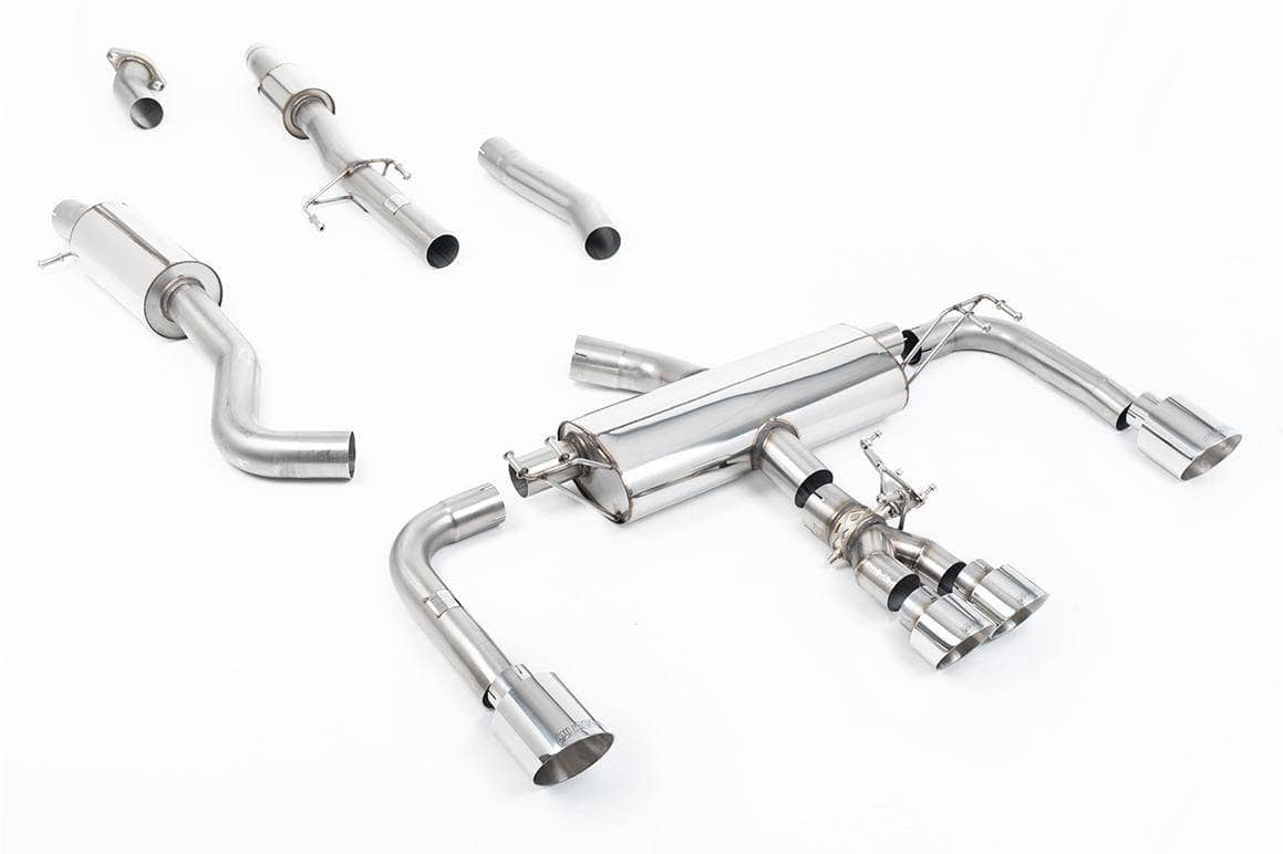 Milltek 3' Resonated Primary Cat Back Systems