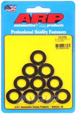 ARP 9/16 ID 1.00 OD Chamfer Washers (Set of 10)