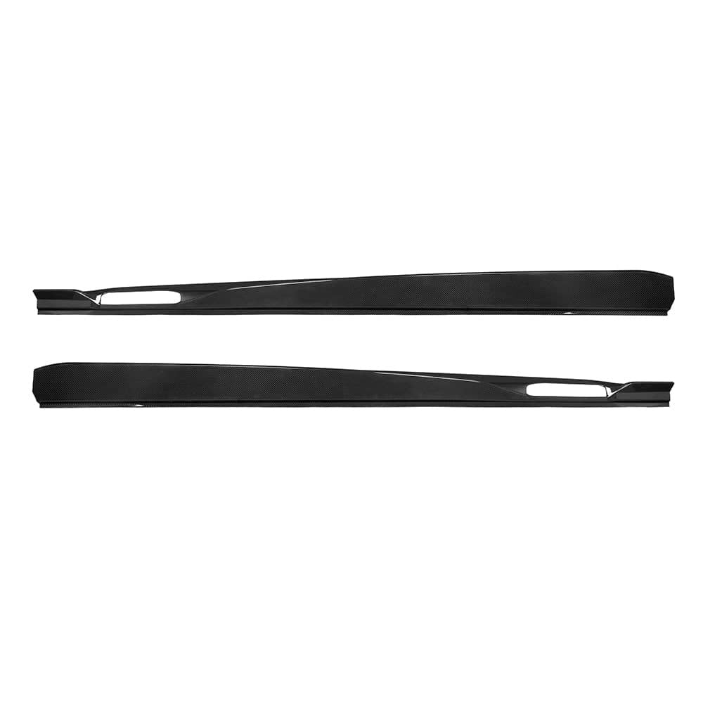 X6M F96 SQ Style Dry Carbon Fiber Side Skirt