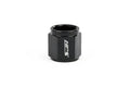 HPS Performance Hard Line AN Tube Nut, Aluminum, Black