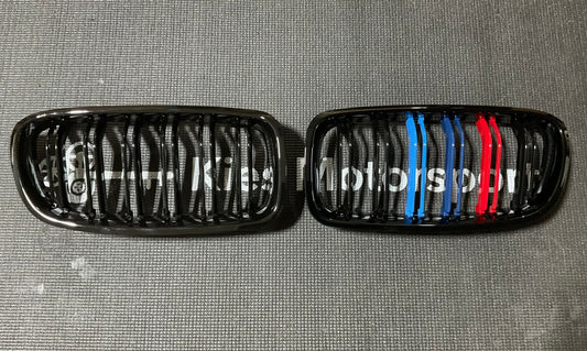 OPEN BOX - BMW F10 M5-Style Kidney Grill (2011-2016) Tri-Color