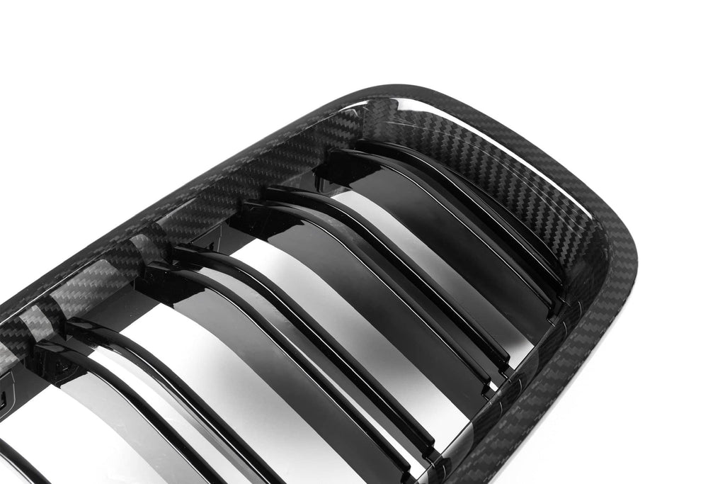 5 Series F10 Double Slat Dry Carbon Fiber Grill