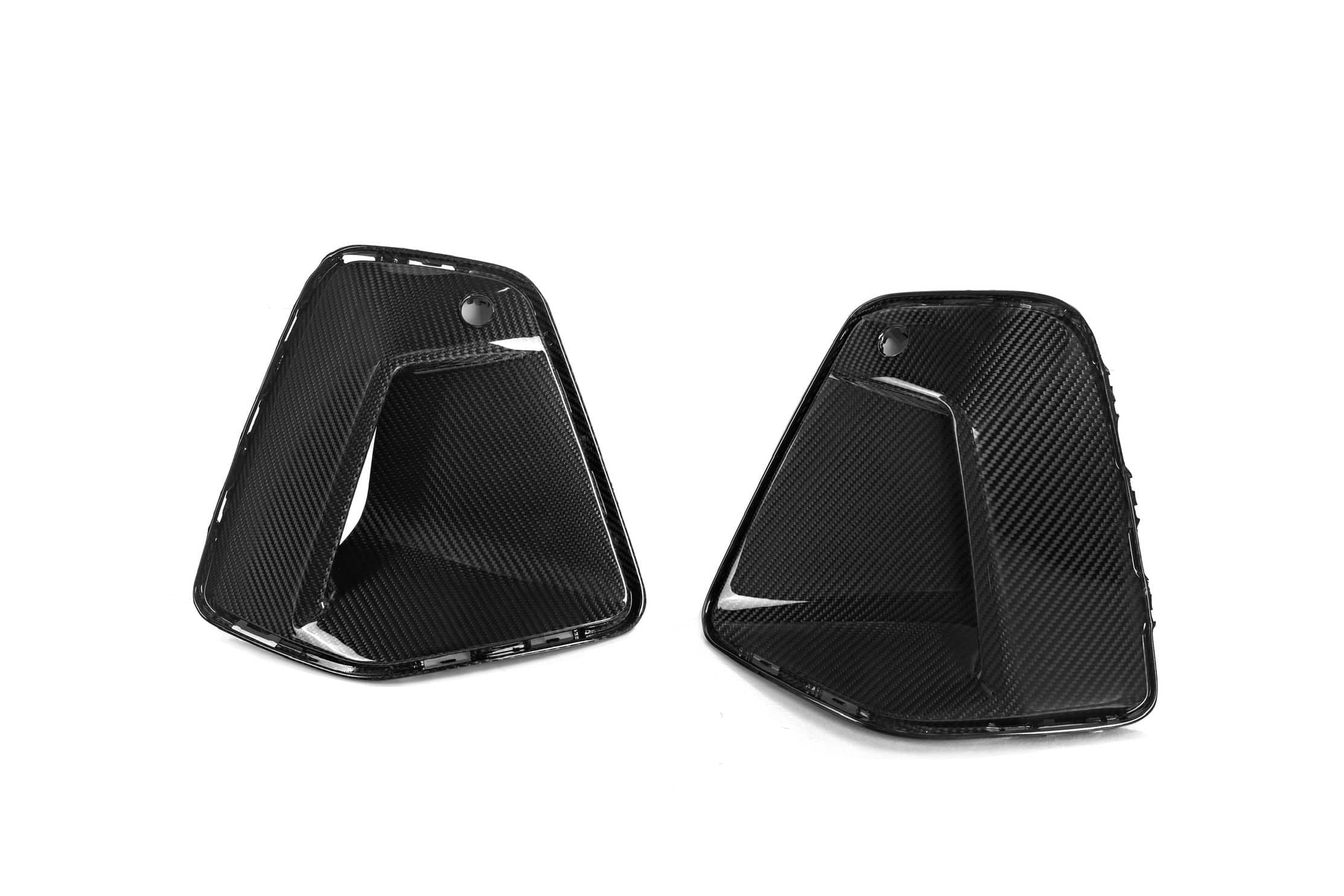 G60 OEM Style Dry Carbon Fiber Front Side Vent Trim