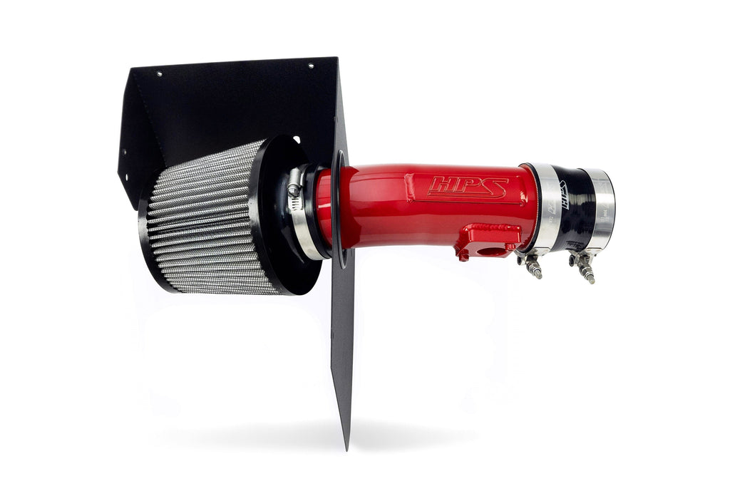 HPS Performance Air Intake Kit with Heat Shield, 2008-2014 Subaru Impreza WRX 2.5L Turbo, 827-778