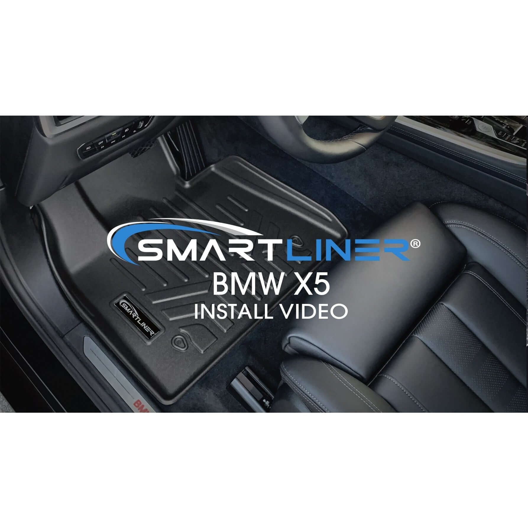 SMARTLINER Custom Fit Floor Liners For 2019-2026 BMW X5 (5 Passenger)/ 2024 - 2026 X5 M