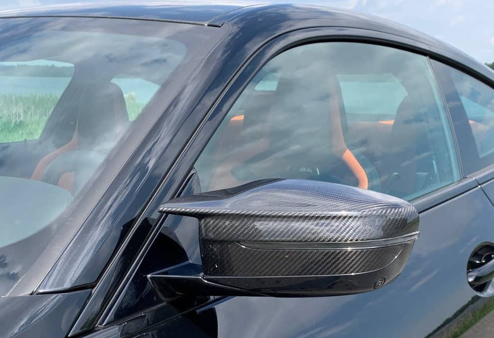 G22/G23 RHD OEM Style Dry Carbon Mirror Caps