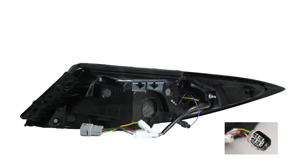 OLM Raiden LED Taillights (Smoke Lens/Red Bar) - 2022+ GR86 / BRZ