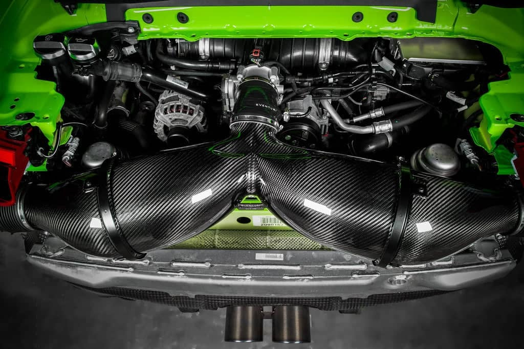 Eventuri Porsche 991.1 / 991.2 GT3 RS Black Carbon Intake System