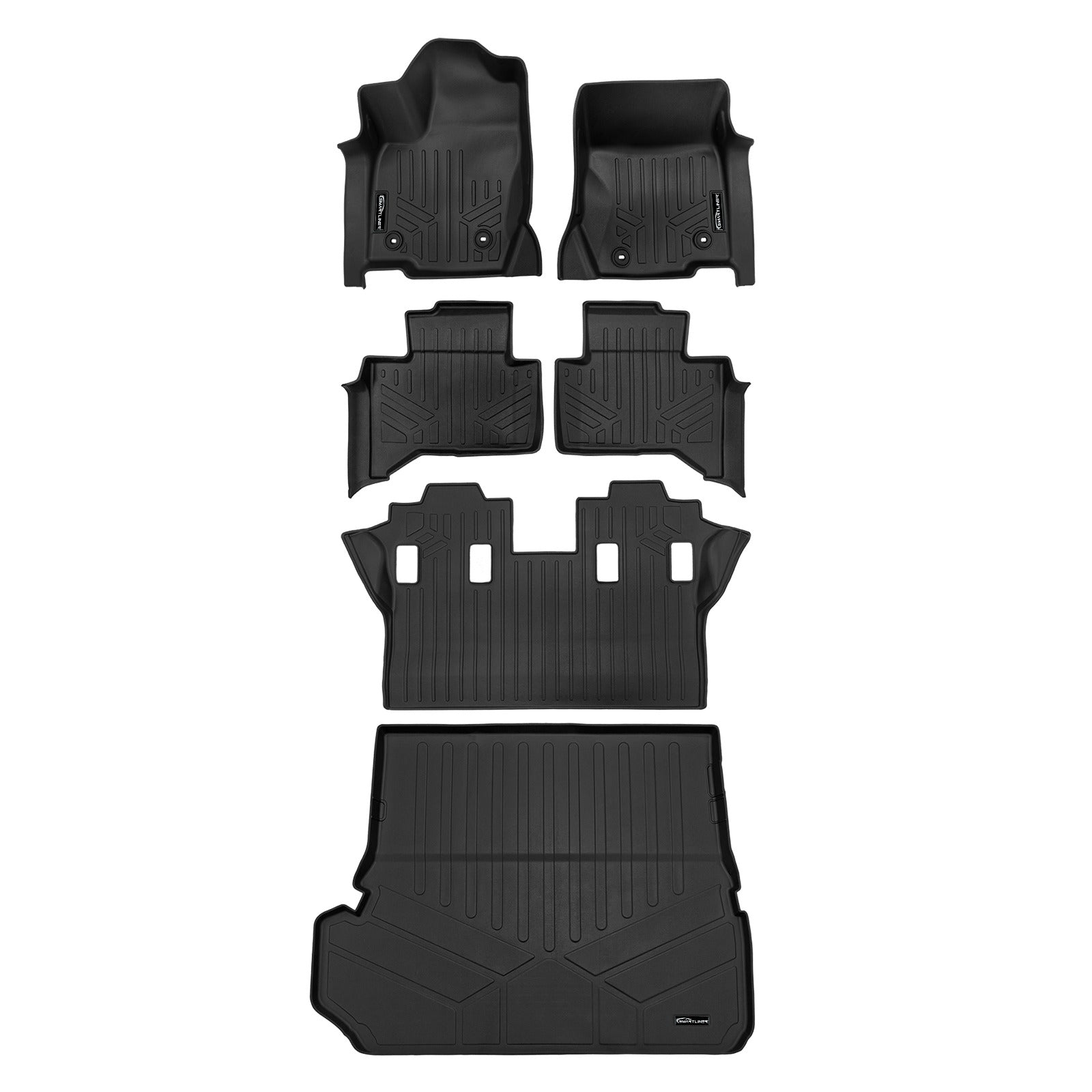 SMARTLINER Floor Liners for 2024 - 2026 Lexus GX (7 passenger models)