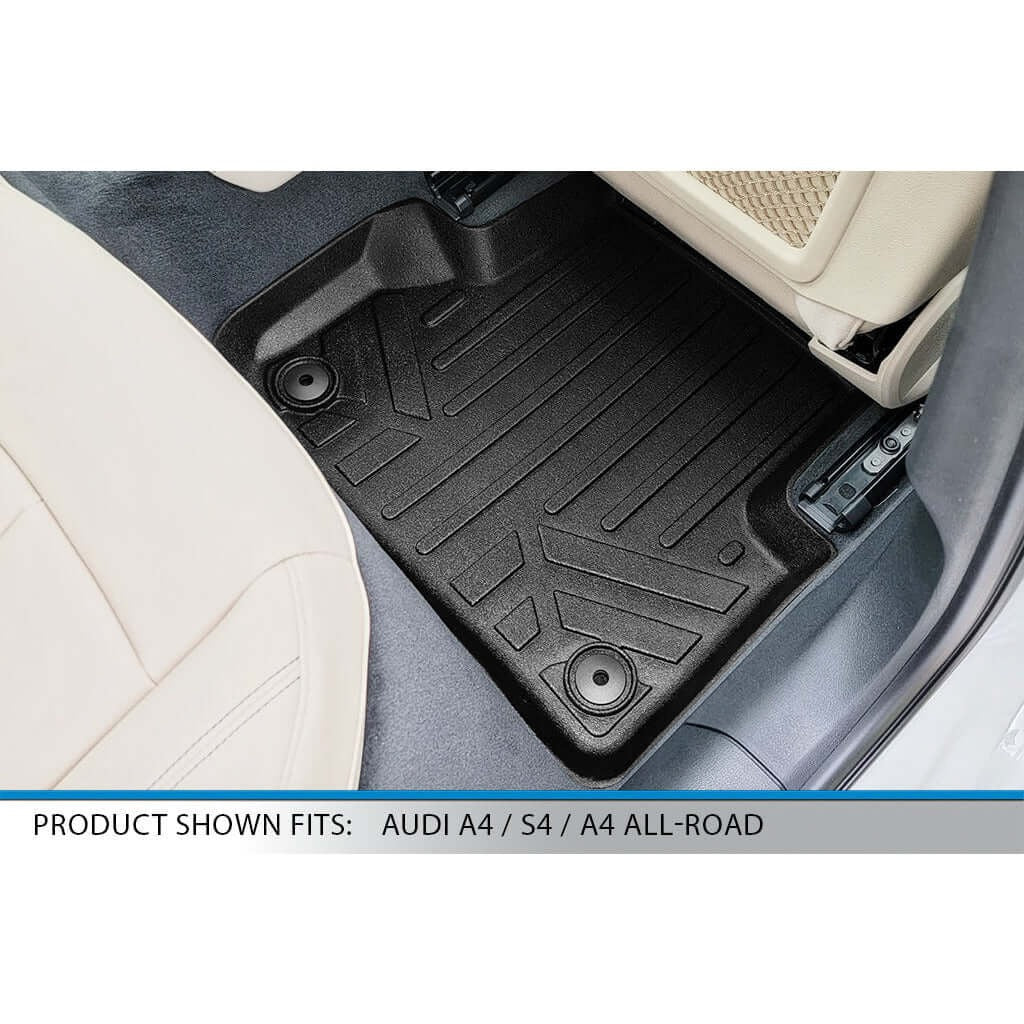 SMARTLINER Floor Liners for 2017-2025 Audi A4 Sedan (non-all road models)/ S4