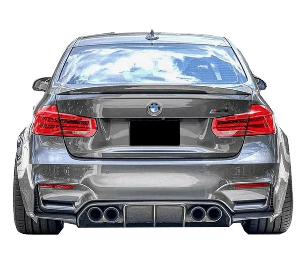 F8X Dry Carbon Fiber NW Style Diffuser