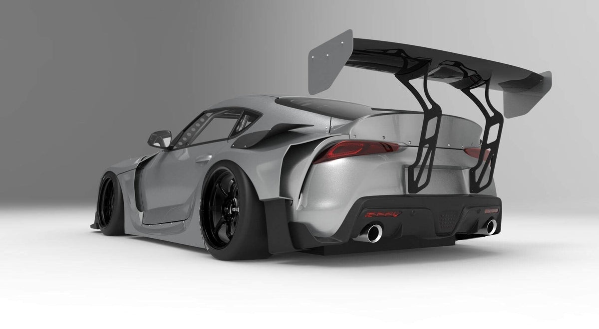 HKS Premium Body Full Kit GR SUPRA (with FRP GT wing) - 2020+ A90 Supra