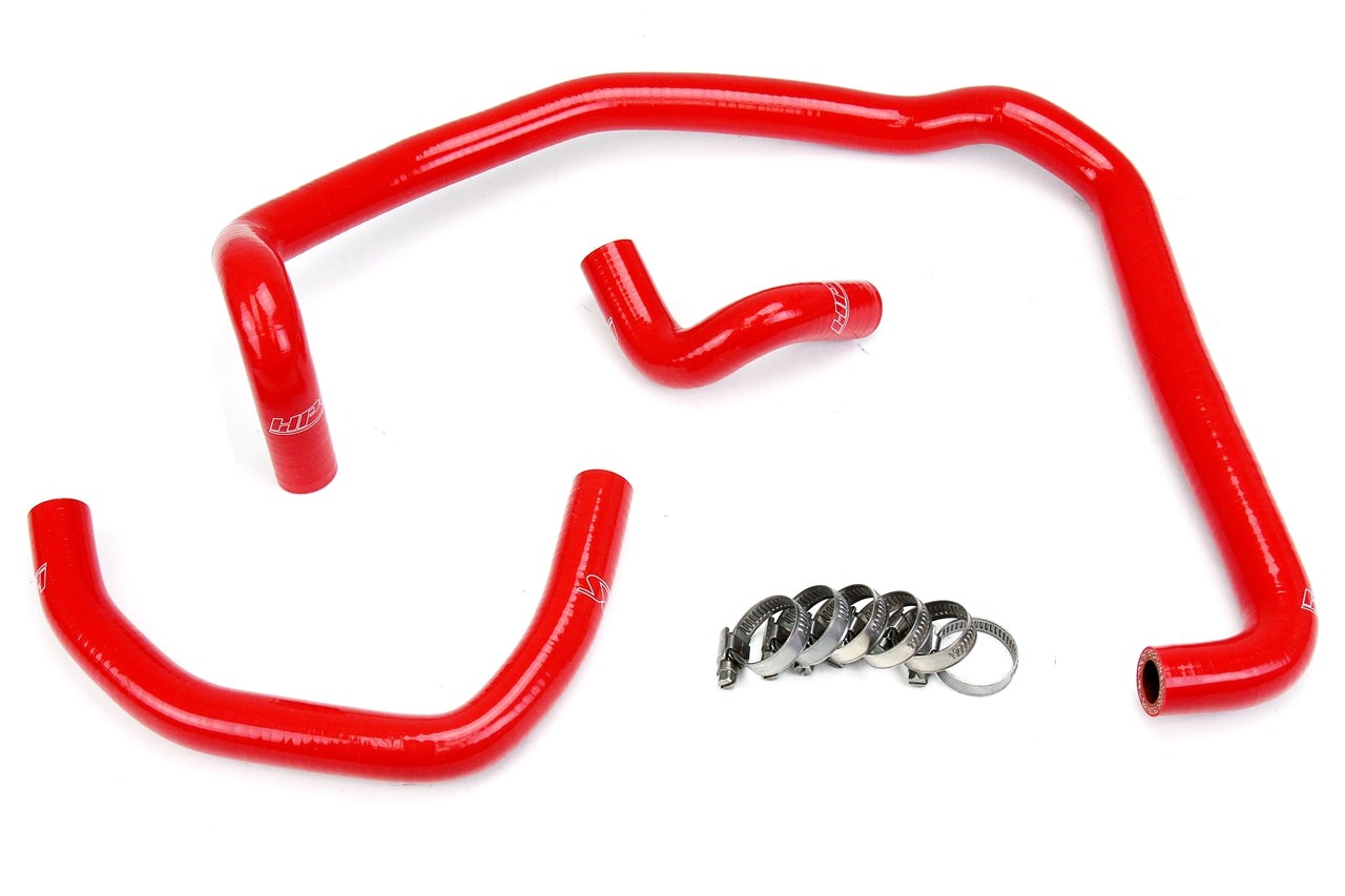 HPS Reinforced Red Silicone Heater Hose Kit Coolant Toyota 95-04 Tacoma 2.4L & 2.7L 4Cyl