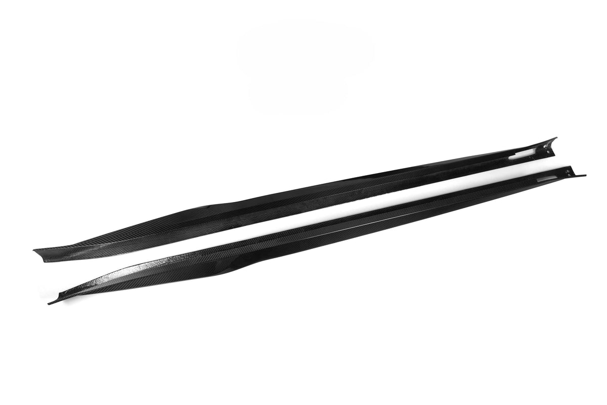 22+ G01/G02 LCI SQ Style Dry Carbon Side Skirts