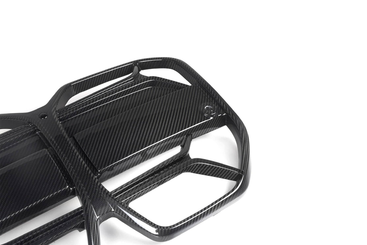 I4 G26 BEV CSL Style Dry Carbon Fiber Grill With or Without ACC
