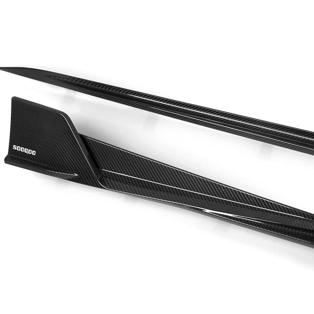 X5 G18 SQ Style Dry Carbon Fiber Side Skirt