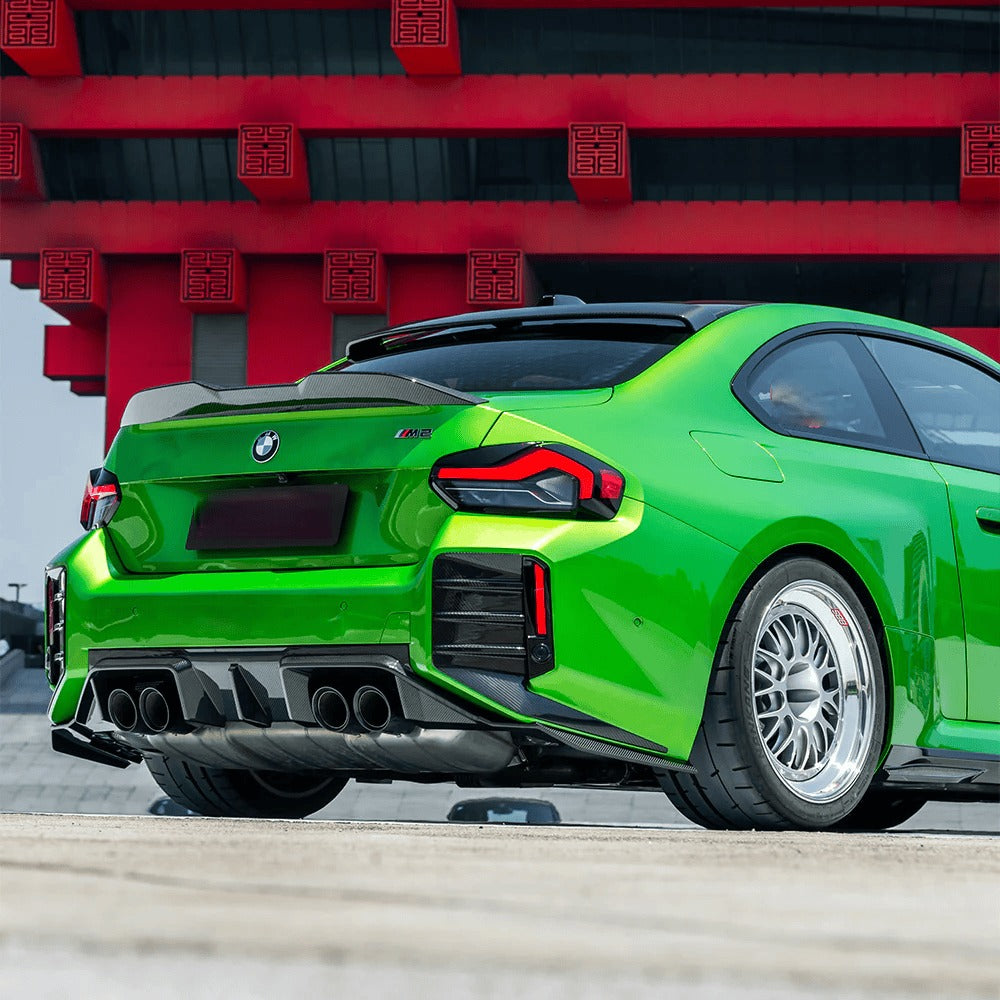 M2 G87 SQ-B Style Dry Carbon Fiber Rear Diffuser