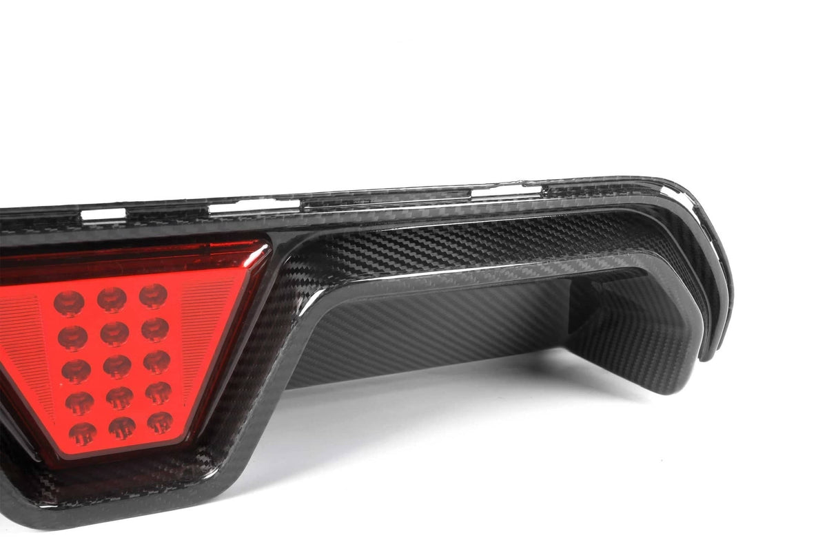 M5 F90 LCI CS Style Dry Carbon Fiber Diffuser With Light