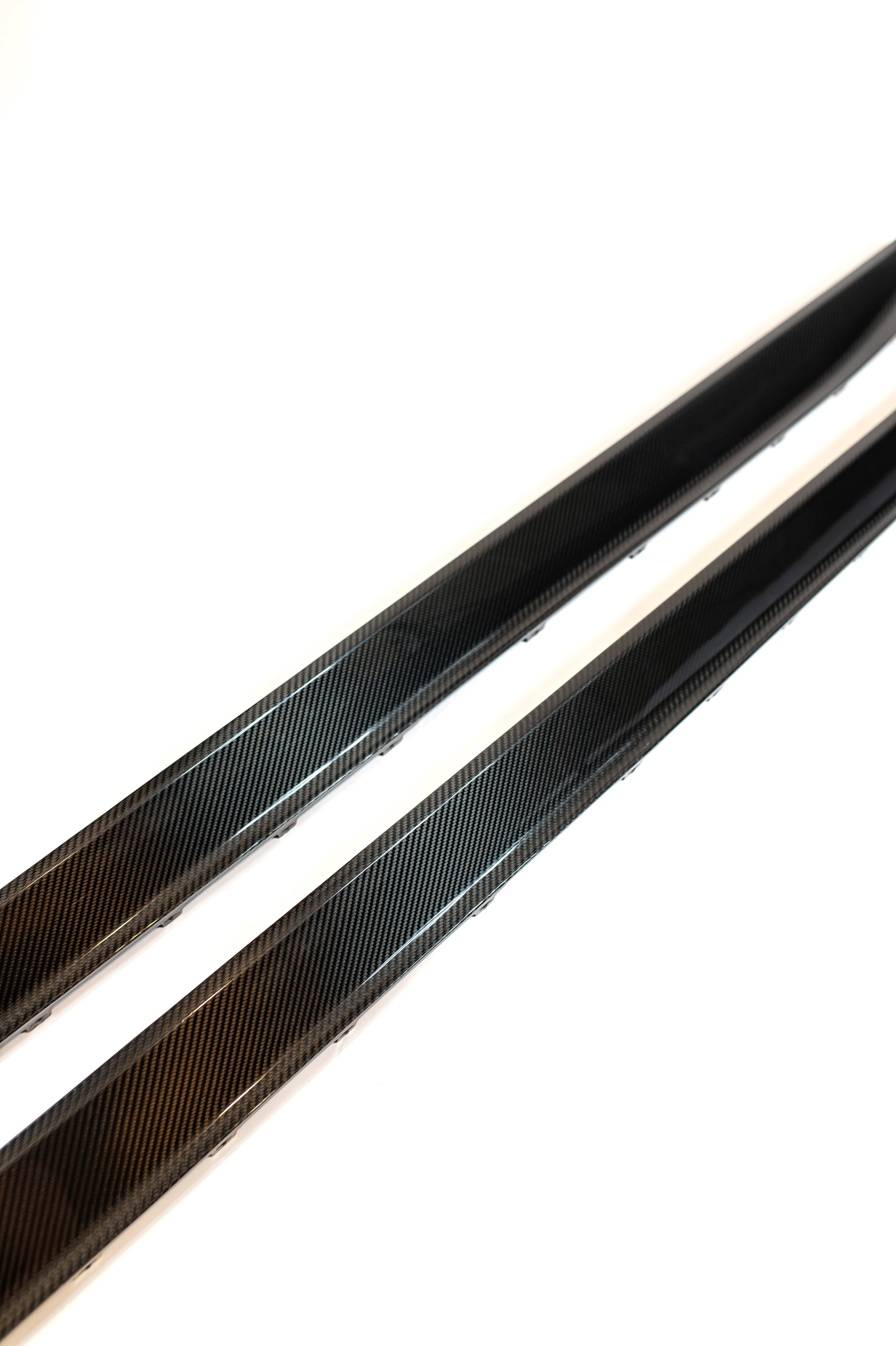 G8X Dry Carbon Fiber V2 Side Skirts