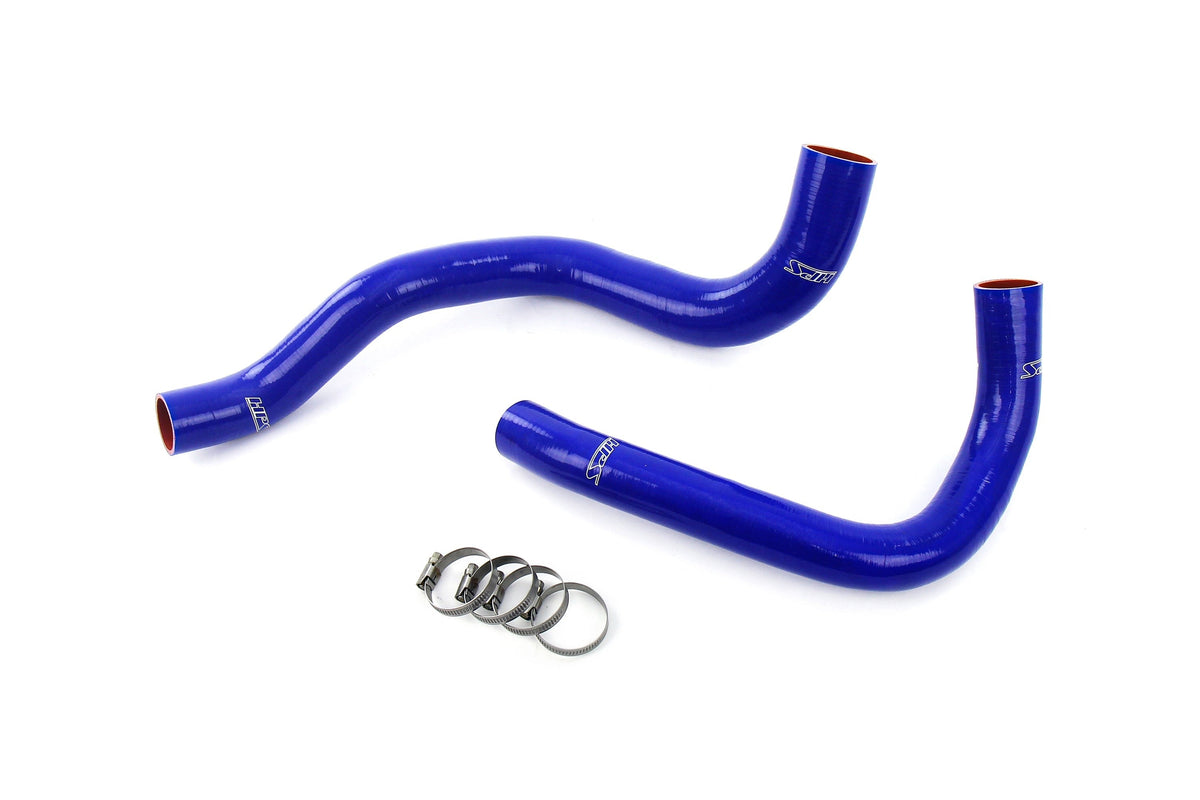 HPS Performance Silicone Radiator Coolant Hose Kit 1999-2004 Jeep Grand Cherokee 4.0L L6, Blue, 57-2129-BLUE