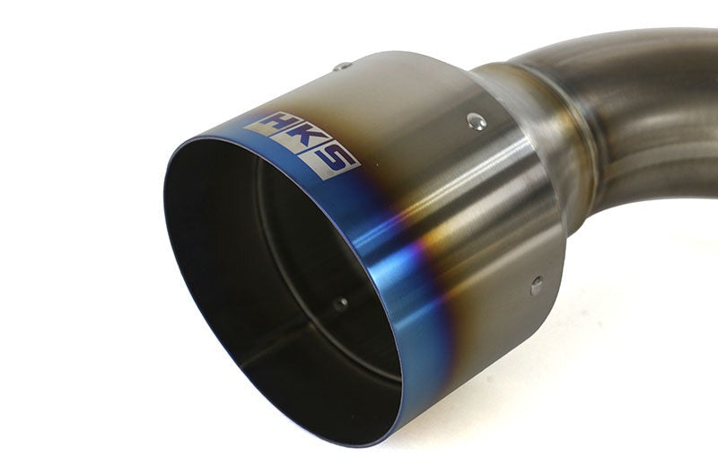 HKS Dual Muffler Catback Exhaust without OPF - 2020+ A90 Supra