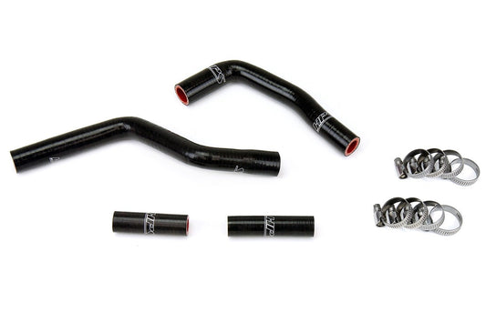 HPS Black Reinforced Silicone Radiator Hose Kit Yamaha 02-18 YZ125 2 Stroke