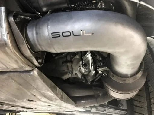 Porsche 991.1 / 991.2 GT3 Side Muffler Bypass Pipes (non-valved)