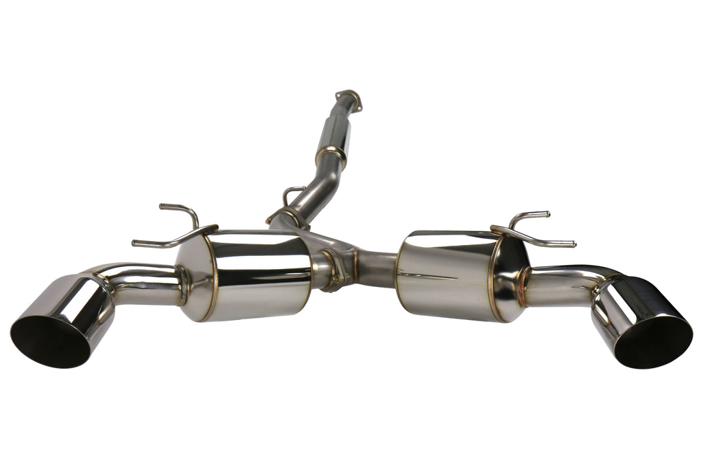 Greddy Evo GT Cat Back Exhaust - 2017-2024 Subaru BRZ