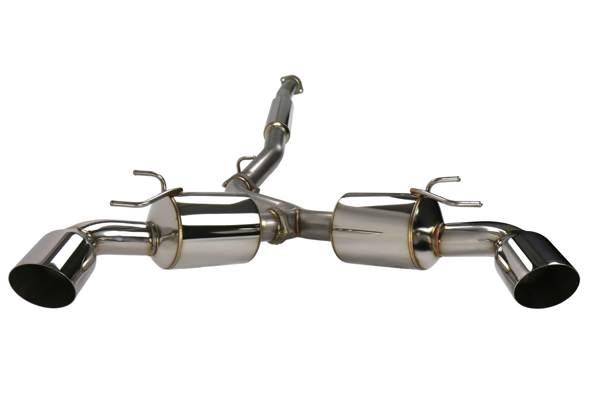 Greddy Evo GT Cat Back Exhaust - 2017-2024 Subaru BRZ
