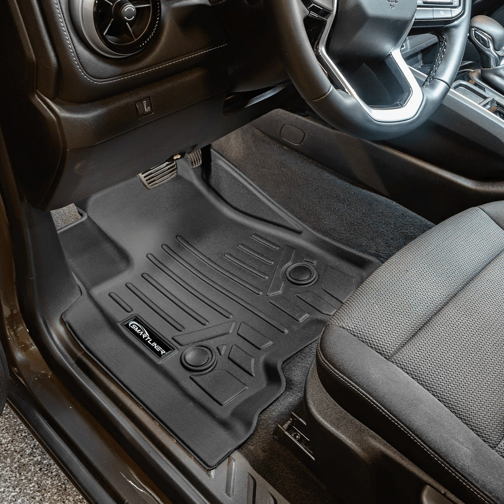 SMARTLINER Floor Liners for 2023-2026 GMC Canyon (Only Fits Crew Cabs | Carpet)