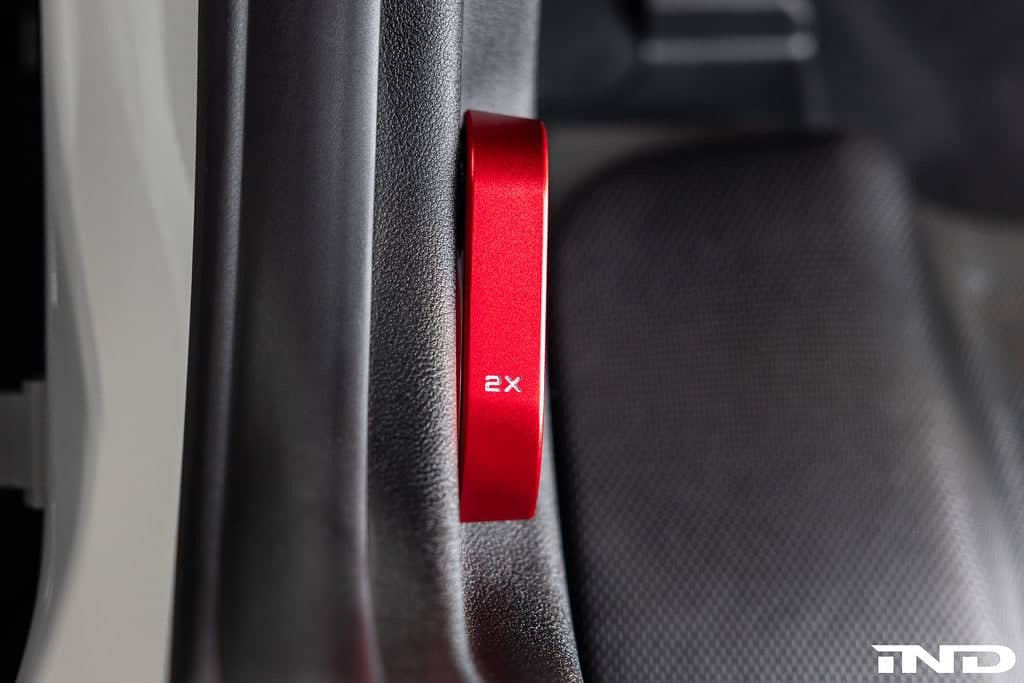 Goldenwrench Blackline Performance BMW M Car G-Chassis Hood Latch Handle - LHD