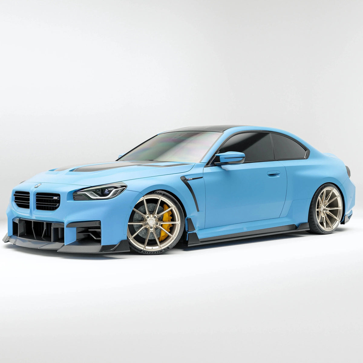 Revozport Carbon Fiber Side Fenders for BMW G87 M2