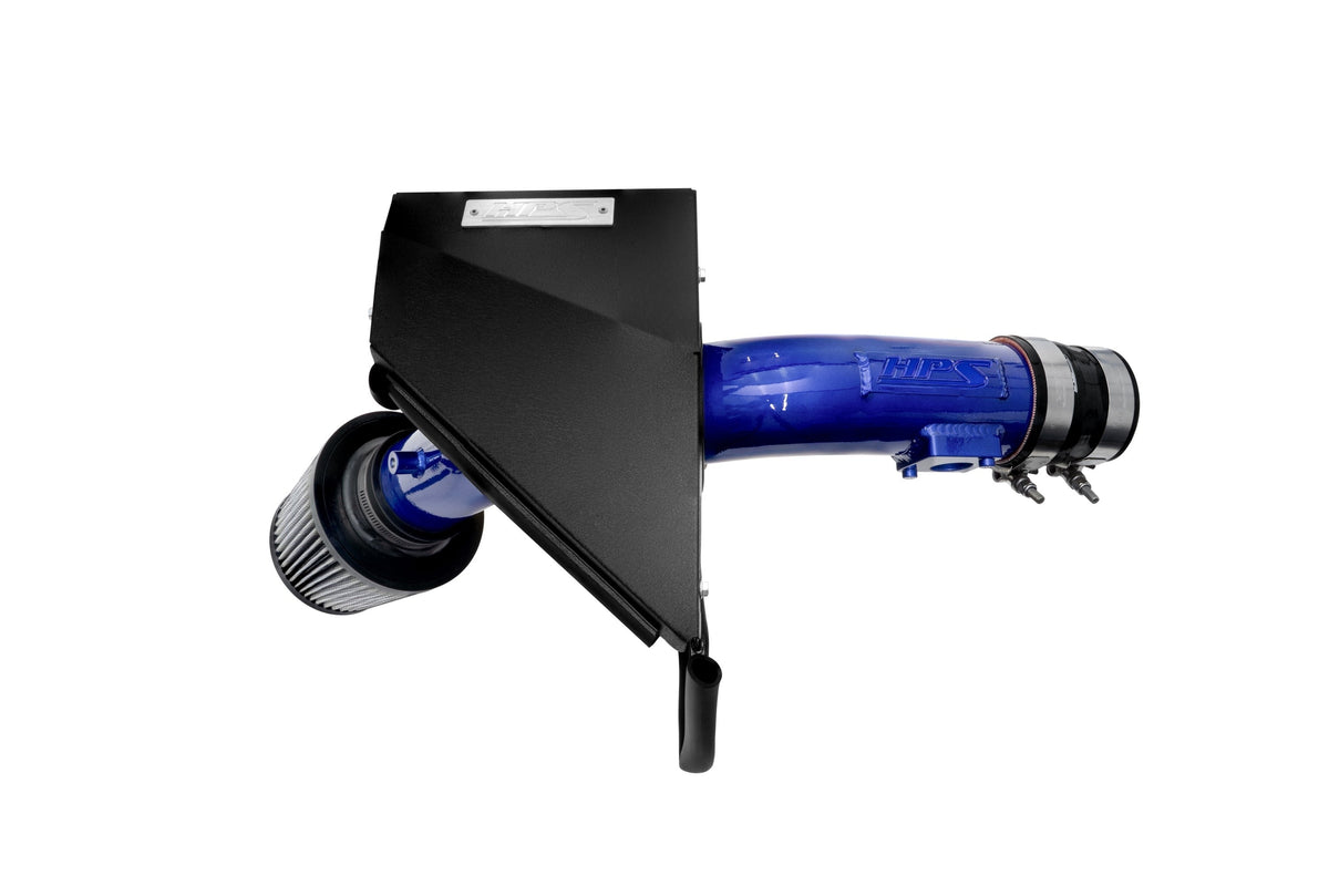 HPS Cold Air Intake Kit 2008-2014 Subaru WRX 2.5L Turbo, Converts to Shortram, 837-778
