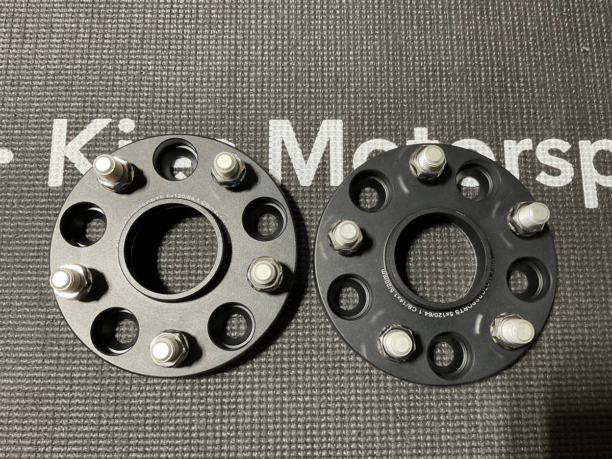 OPEN BOX - Kies Spacers 5x120 Bolt Pattern (20mm Thickness) Center Bore 64.1